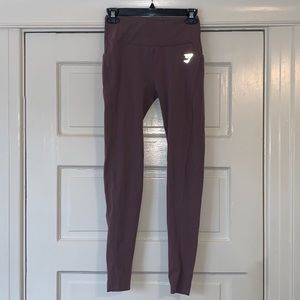 Purple/violet Gymshark Leggings with pocket